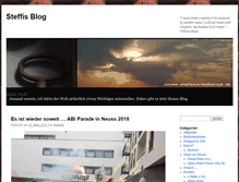 Tablet Screenshot of blog.stefanie-bednarzyk.de